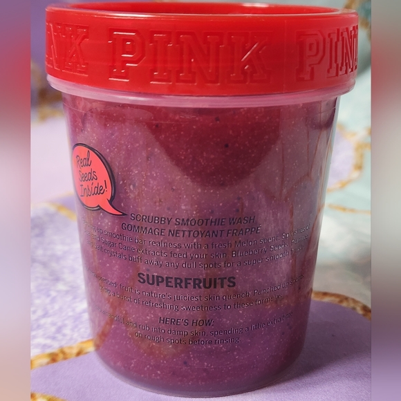 PINK Victoria’s Secret Melon Scrub NEW - Picture 3 of 4